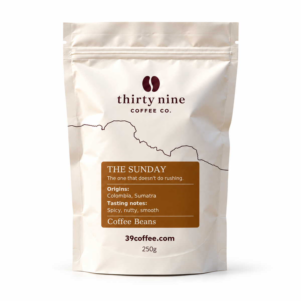 The Sunday 250g Smooth Coffee Beans